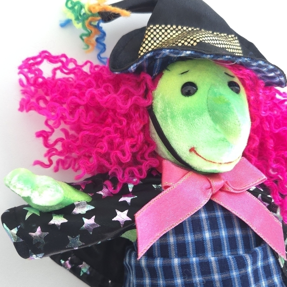 Ty Beanie Babies Scary the Witch Plush Doll 2001 - Picture 7 of 13
